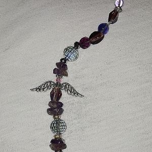 Stunning Purple Amethyst  Sun catcher.
